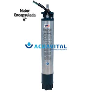 Foto principal real del producto Motor sumergible de 5HP 230V Monofásico 3HILOS 6" marca Franklin Electric motores NEMA 6" Encapsulados
 MPN:2261108020