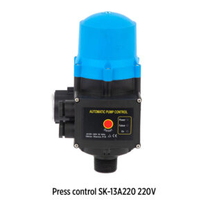 Foto principal real del producto SK-13A220 presscontrol 220V 10Amp Suministro inmediato de agua al generarse cualquier consumo, Protecci?n contra funcionamiento en seco, desconecta el equipo despu?s de unos segund MPN:10300020