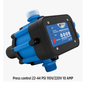 Foto principal real del producto Presscontrol marca TOTALQuality 22-44PSI 110V/220V 10Amp Codigo TQ-H-EPC-1MV Suministro inmediato de agua al generarse cualquier consumo, Protecci?n contra funcionamiento en seco,  MPN:10310000