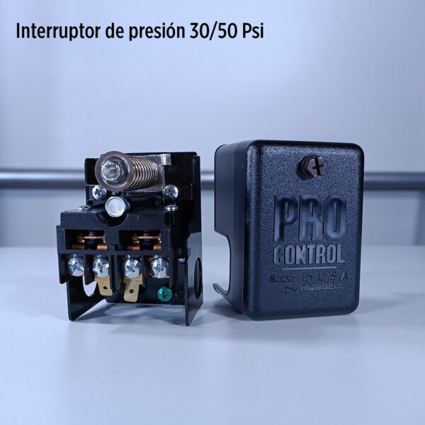 Foto principal real del producto Presostato 30/50PSI GLOBAL MPN:106312101