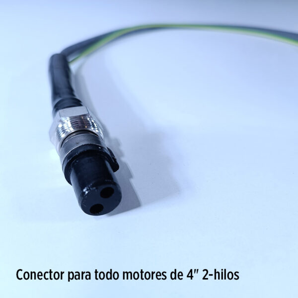 Foto principal real del producto Conector para todo motor de 4" 2-hilos #14AWG, 2W,48" ,XLPE MPN:152552905