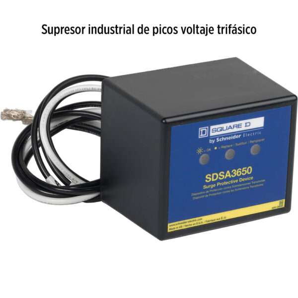 Foto principal real del producto Supresor de picos trif?sico SquareD industrial 600V MPN:155440902