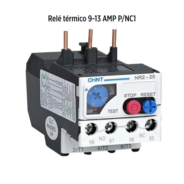 Foto principal real del producto NR2-25 rele termico 9-13 AMP P/NC1 MPN:20400100