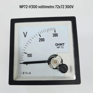 Foto principal real del producto NP72-V300 voltimetro 72x72 300V MPN:21400230