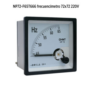 Foto principal real del producto NP72-F65T666 frecuencimetro 72x72 220V MPN:21400270
