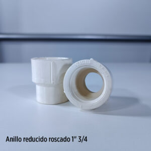 Foto principal real del producto Anillo reducido roscado 1" x 3/4 PVC para aspersor SENNINGER modelo 7025/3023 MPN:23286
