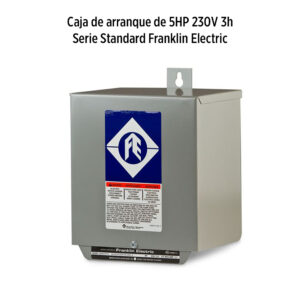 Foto principal real del producto Caja de arranque para motor sumergible Franklin Electric de 5HP 230V 3HILOS en gabinete NEMA 3R marca Franklin Electric MPN:2821138110