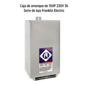 Foto principal real del producto Caja de arranque para motor sumergible Franklin Electric de 15HP 230V 3HILOS en gabinete NEMA 3R marca Franklin Electric MPN:2822039330