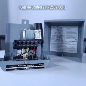 Foto principal real del producto Caja de arranque para motor sumergible Franklin Electric de 2HP 230V 3HILOS en gabinete NEMA 3R marca Franklin Electric MPN:2823018110