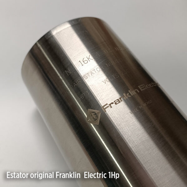 Foto principal real del producto Estator original Franklin 1Hp 1Ph 230V motor MPN:305432902