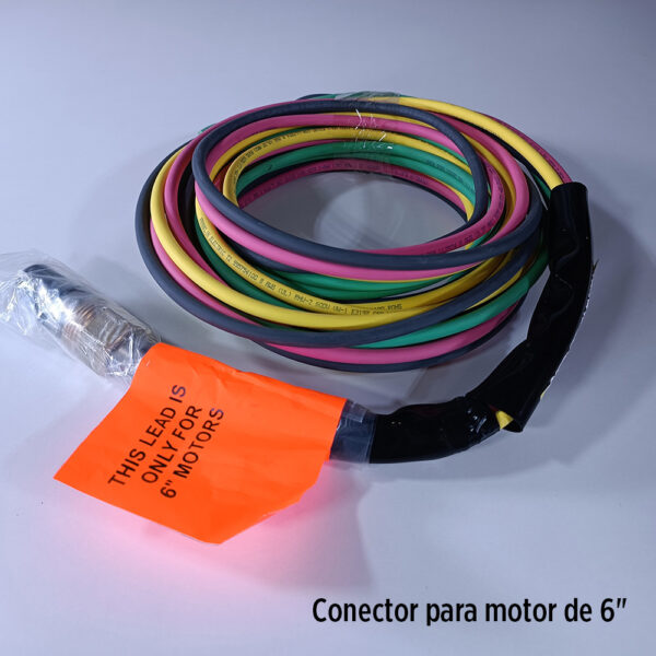 Foto principal real del producto Conector para todo motor sumergible Franklin Electric de 6" aislante XLPE #9 MPN:305517901