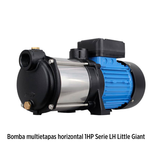 Foto principal real del producto Bomba multietapas horizontal de 1 HP 115V 60HZ 12GPM marca Little Giant Serie LH de Franklin Electric MPN:307317101