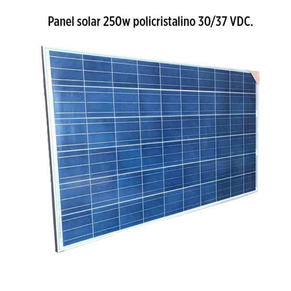 Foto principal real del producto Panel solar 250w policristalino 30/37 VDC. PD s/r MPN:307701101