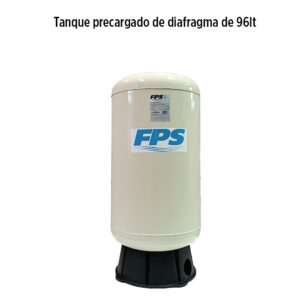 Foto principal real del producto Tanque precargado de diafragma de 96lt, Vertical en hierro, asiento del tanque en plastico Franklin Electric CD: MPN:313017101