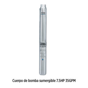 Foto principal real del producto Motor y bomba para pozo Qnom:35GPM 7.5HP 230V DOL Trif?sico, Hest:181m DiaExt:4" DiamDesc:2"plg ETA Motobomba El?ctrica, marca Franklin Electric CD: MPN:313027901
