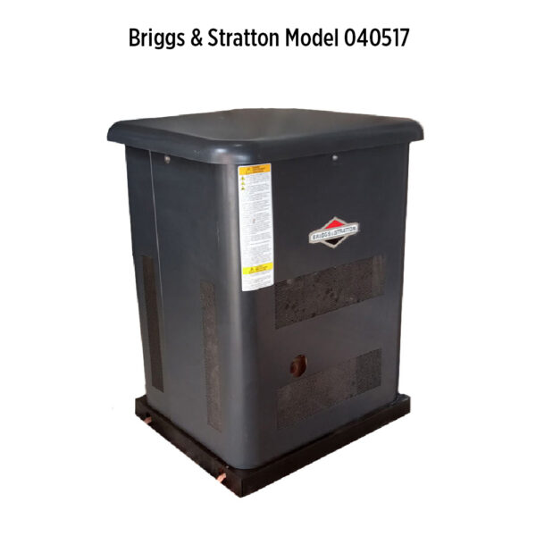 Foto principal real del producto Planta Briggs & Sttraton 12Kw fija 110/220V a gas monofasica, Usado,  MPN:040517