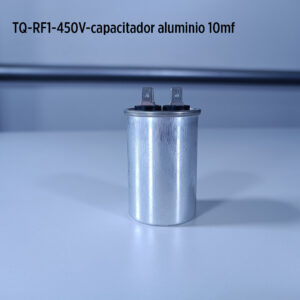 Foto principal real del producto Capacitador de aluminio 10mfd 450V permanente MPN:41100010