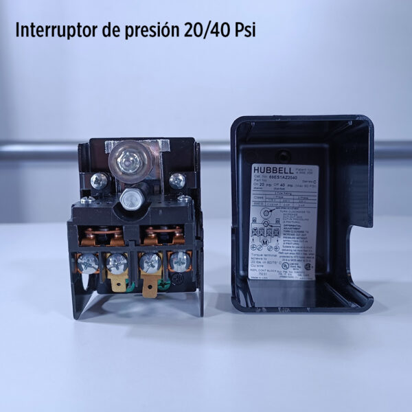 Foto principal real del producto Presostato 20/40PSI FURNAS-industrial MPN:69ES1AZ2040