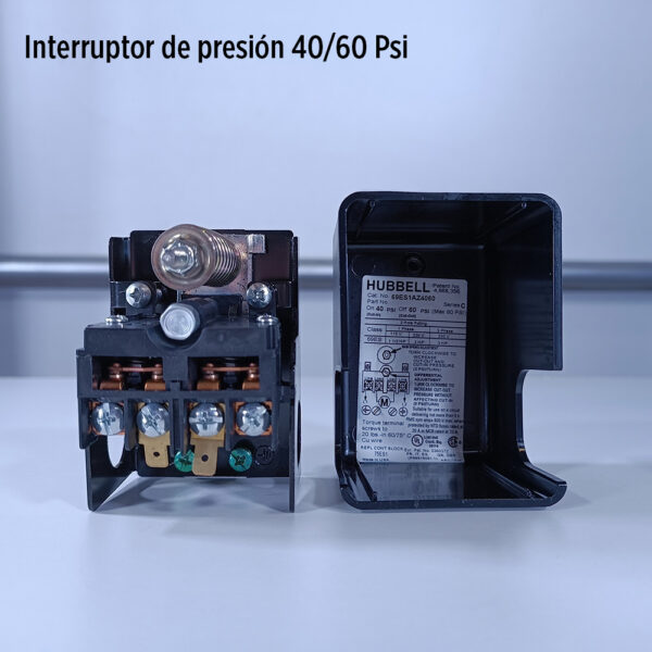 Foto principal real del producto Presostato 40/60PSI FURNAS-industrial MPN:69ES1AZ4060