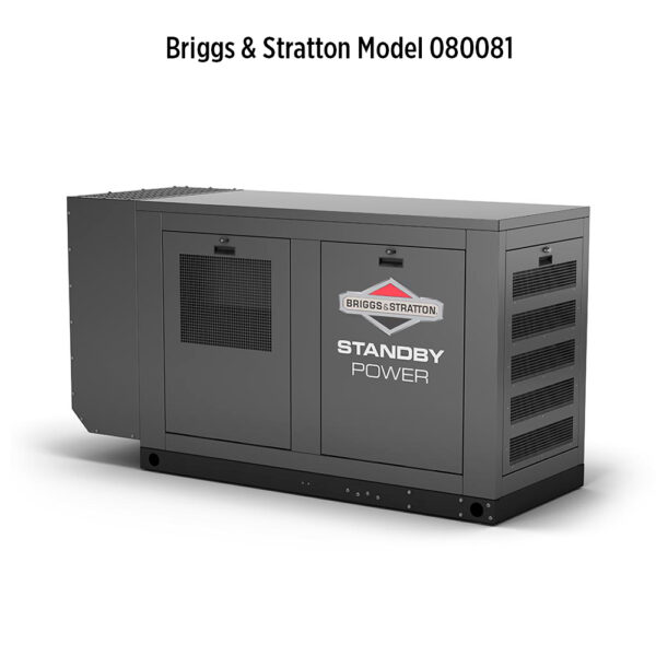 Foto principal real del producto Planta Briggs Sttr 80Kw fija 110/220V a gas trifasica, usada, Usado,  MPN:080081-00