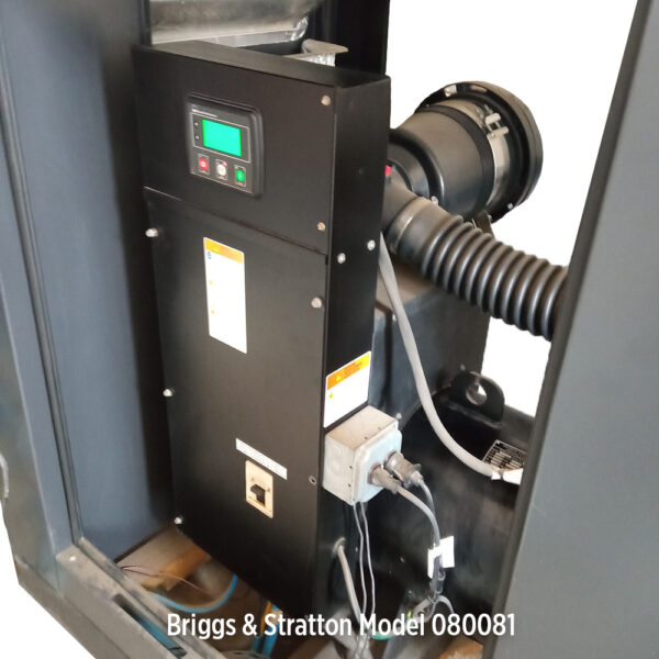 Foto secundaria real del producto Planta Briggs Sttr 80Kw fija 110/220V a gas trifasica, usada, Usado,  MPN:080081-00