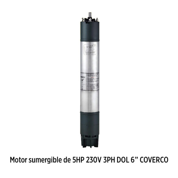 Foto principal real del producto Motor sumergible de 5HP 230V Trif?sico DOL 6" marca COVERCO Coverco - Submarca Franklin Electric MPN:804060307000791