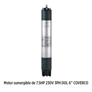 Foto principal real del producto Motor sumergible de 7.5HP 230V Trif?sico DOL 6" marca COVERCO Coverco - Submarca Franklin Electric MPN:804070307000791