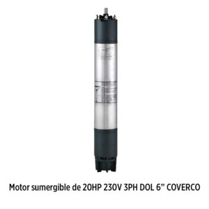 Foto principal real del producto Motor sumergible de 20HP 230V Trif?sico DOL 6" marca COVERCO Coverco - Submarca Franklin Electric MPN:804120307000791