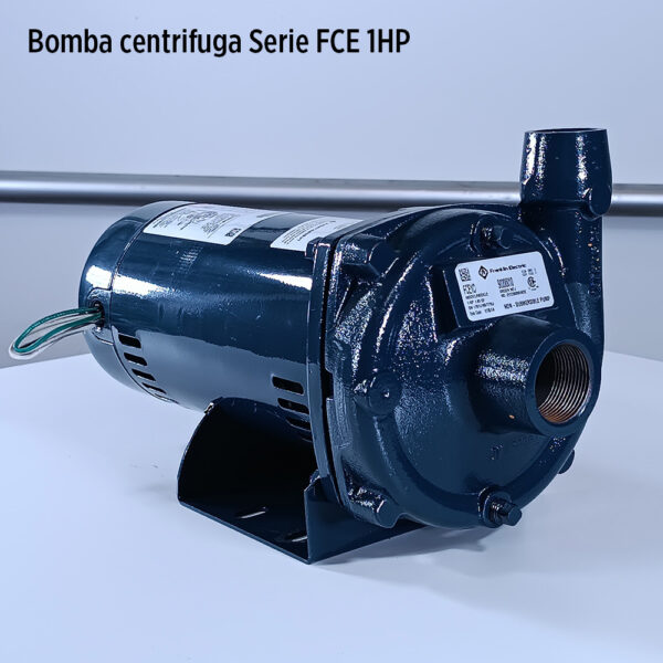Foto principal real del producto Bomba centrifuga con motor Baldor o similar NEMA e Impulsor en Noryl 1HP 45GPM 110/220V Monof?sico Hest19m Serie FCE Succ/Desc 1-1/4 x 1" marca Franklin Electric CD: MPN:90200010