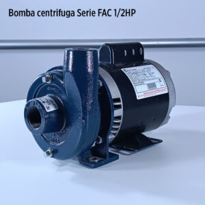 Foto principal real del producto Bomba centrifuga de superficie de 0.5HP 115/230V Monof?sico Qnom:35GPM, Hest:12m, ?Conexion:1 1/4" x 1" 1ETA Serie FAC marca Franklin Electric CD: MPN:90210005