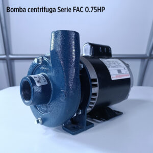 Foto principal real del producto Bomba centrifuga de superficie de 0.75HP 115/230V Monof?sico Qnom:39GPM, Hest:16m, ?Conexion:1 1/2" x 1 1/4" 1ETA Serie FAC marca Franklin Electric CD: MPN:90210007