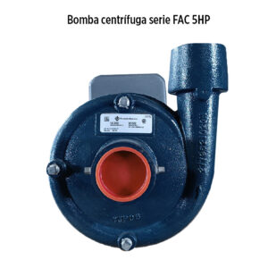 Foto principal real del producto Bomba centrifuga de superficie de 5HP Monof?sico Qnom:110GPM, Hest:38m, ?Conexion:2" x 2" 1ETA Serie FAC marca Franklin Electric CD: MPN:90210050