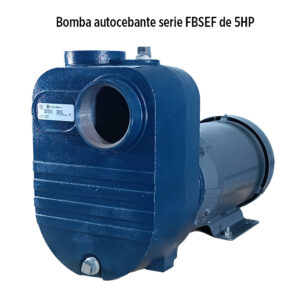 Foto principal real del producto Bomba autocebante 150GPM de 3"x3" serie FBSEF de 5Hp 230V 3Ph. PD s/r, disponible para entrega inmediata PD s/r MPN:92934050