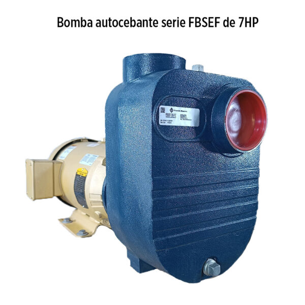 Foto principal real del producto bomba autocebante 150GPM de 3"x3 serie FBSEF de 7,5Hp 230V 3Ph. PD s/r, disponible para entrega inmediata PD s/r MPN:92934075