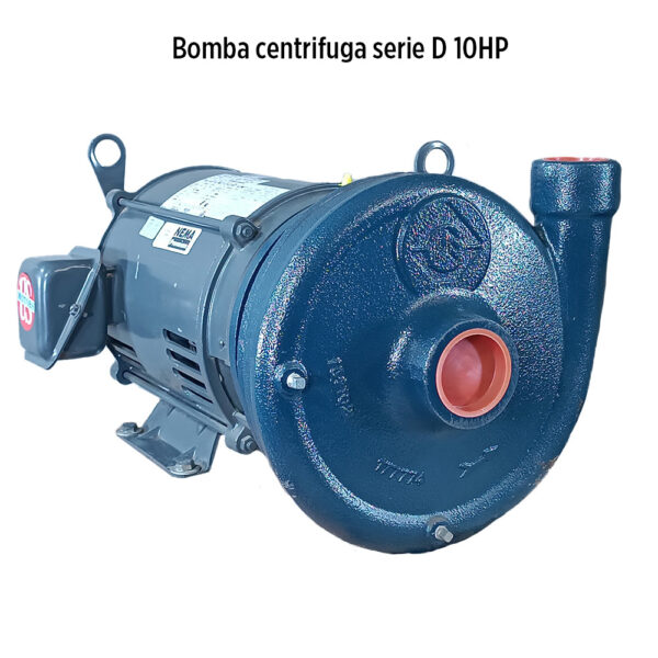 Foto principal real del producto Bomba centrifuga de superficie de 10HP 208-230/460V Trif?sico Qnom:140GPM, Hest:60m, ?Conexion:2? x 1.5? 1ETA Serie D marca Franklin Electric MPN:93160897