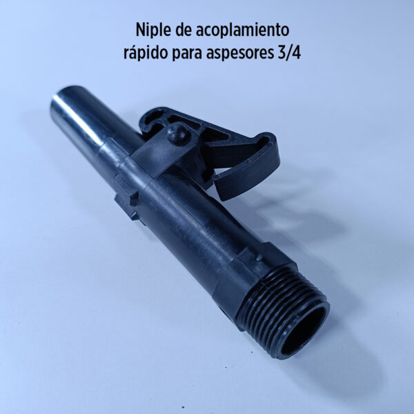 Foto principal real del producto Niple de acoplamiento r?pido para aspesores 3/4 para aspersor SENNINGER modelo 7025/3023 MPN:A2-QCVR