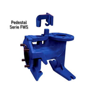 Foto principal real del producto Pedestal bridado de 4", para montaje serie FWS-3 de 4PLG marca Franklin Electric Sustituido por el codigo: 87101080-00 MPN:87109917-00