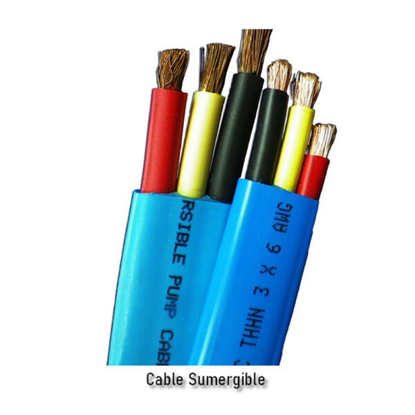 Foto principal real del producto Cable plano sumergible pozo 2awg Acuaflex CL3X2