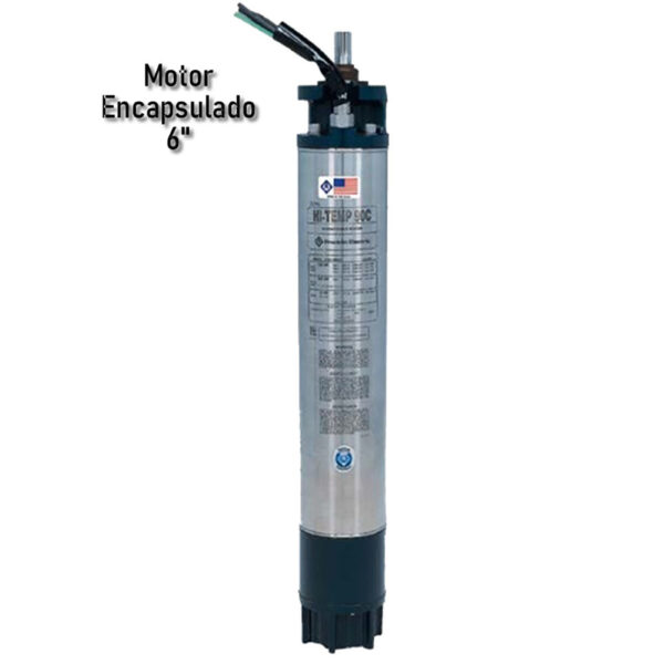 Foto principal real del producto Motor sumergible de 5HP 230V Monof?sico 3HILOS 6" marca Franklin Electric motores NEMA 6" Encapsulados MPN:2261108020