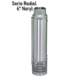 Foto principal real del producto Cuerpo de bomba (sin motor) para pozo Qnom:100GPM 15HP , Hest:127m DiaExt:6" DiamDesc:3"plg 9ETA Radial para acoplar a motor de 6"PLG, marca Franklin Electric CD: MPN:94820009
