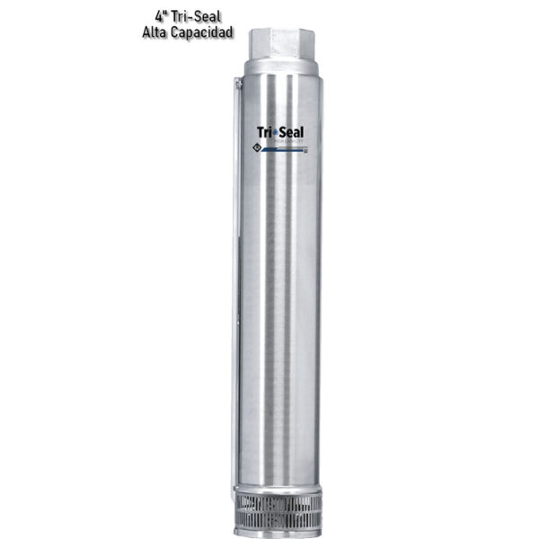Foto principal real del producto Cuerpo de bomba (sin motor) para pozo Qnom:35GPM 1.5HP, Hest:36m DiaExt:4" DiamDesc:2"plg 8ETA Serie Tri-Seal para acoplar a motor de 4"PLG, marca Franklin Electric CD: MPN:93613508
