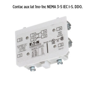 Foto principal real del producto Contac aux lat 1no-1nc NEMA 3-5 IEC l-S. PD s/r MPN:C320KGS22