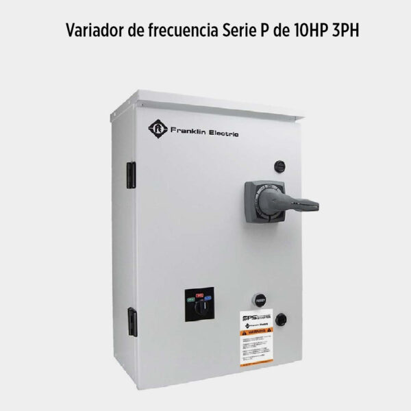 Foto principal real del producto Variador de frecuencia Serie P de 10HP 3PH en gabinete NEMA 3R CD: MPN:CIE3R-CENP010-P