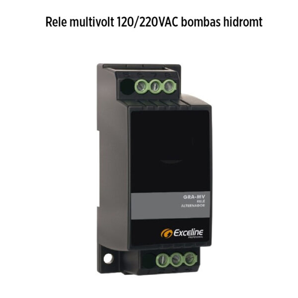 Foto principal real del producto Rele multivolt 120/220VAC bombas hidromt MPN:GRA-MV