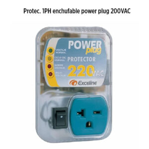 Foto principal real del producto Protec. 1PH enchufable power plug 200VAC MPN:GSM-RE220