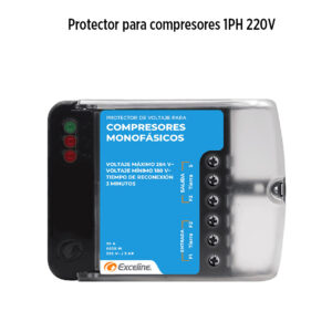 Foto principal real del producto Protector para compresores 1PH 220V MPN:GSM-RF220B/3