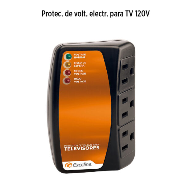 Foto principal real del producto Protec. de volt. electr. para TV 120V MPN:GSM-TV120