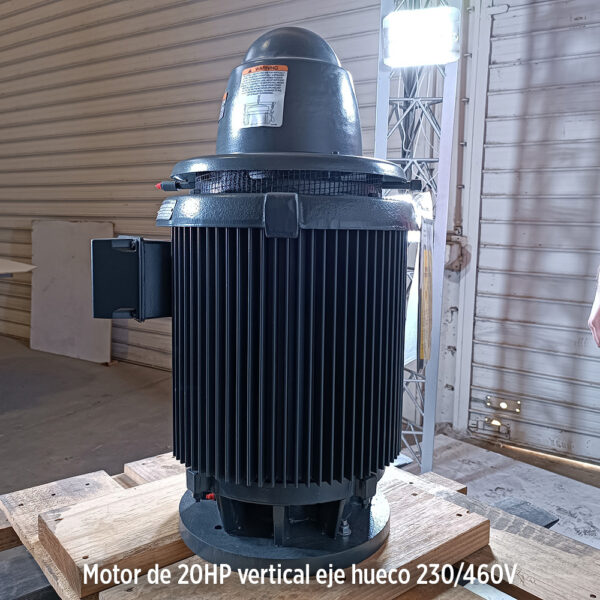 Foto secundaria real del producto Motor vertical 20HP USmotor H020S2RLF