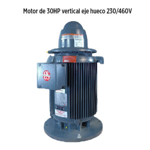 Foto referencial para la categorizacion de productos Motor de 25HP vertical eje hueco 230/460V trifasico 1800 RPM marca US Motors Nidec MPN:H025S2RLF