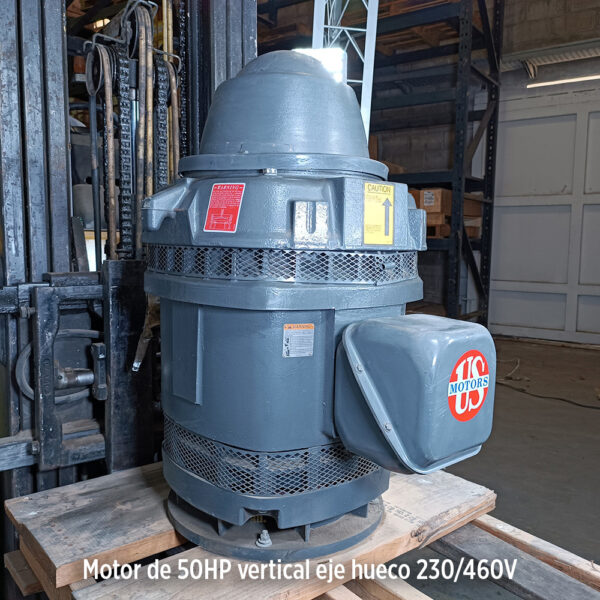 Foto secundaria real del producto Motor vertical 50HP USmotor H050S2BLF